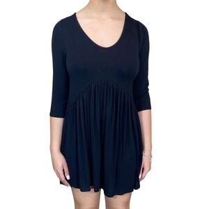 BELLAMIE COMFY SOFT LOOSE FITTED‎ BLACK DRESS